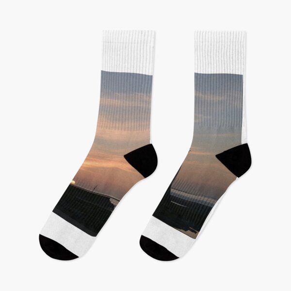 Item preview, Month of May  Calming Sunset  ;  Location  New Brighton Lighthouse, Wirral,Merseyside.. England. designed and sold by ALEXANDER  STEPHEN PEMBERTON.