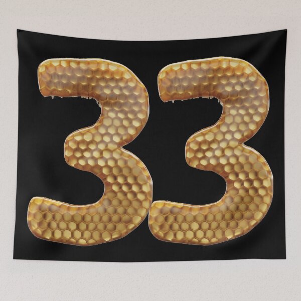 Item preview, 33 Number 3d Honey Numbers Font designed and sold by HelloFromAja.