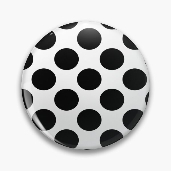 Item preview, Black Polka Dot Print Cool Fashion Pattern Cute Points Abstract Art  designed and sold by BCNDesign.