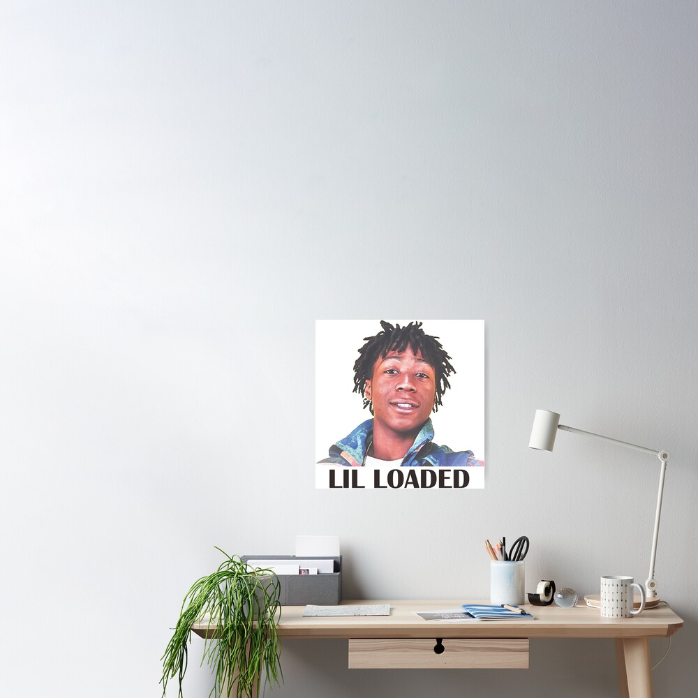 Lil Loaded Poster Rap Music Star Wall Print Wall Decor Lil ...