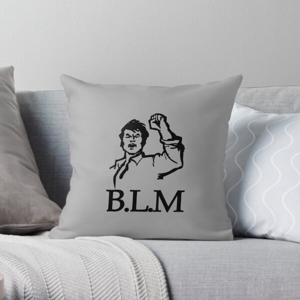 BLACK LIFE MATTERS Throw Pillow