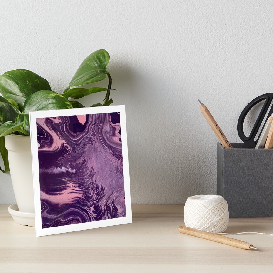 Satin Mirage Art Board Print
