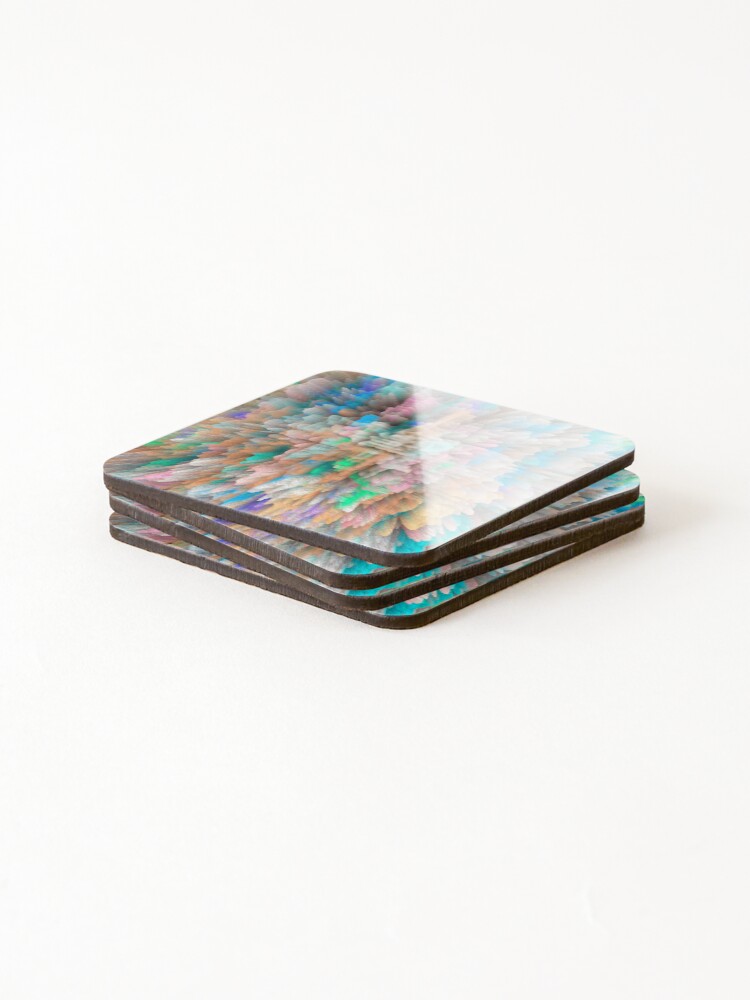 Thumbnail 4 of 5, Coasters (Set of 4), Color pattern designed and sold by LoraSi.