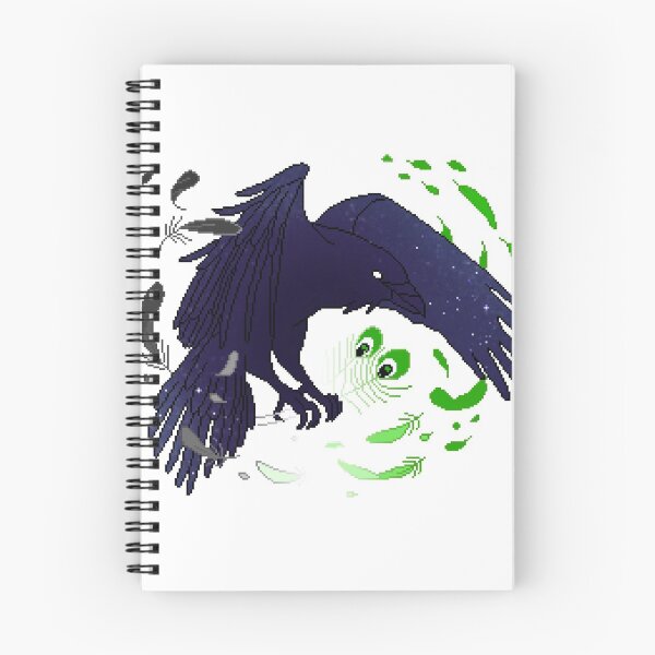 Item preview, Aromantic Pride Galaxy Raven designed and sold by OceanicScribble.