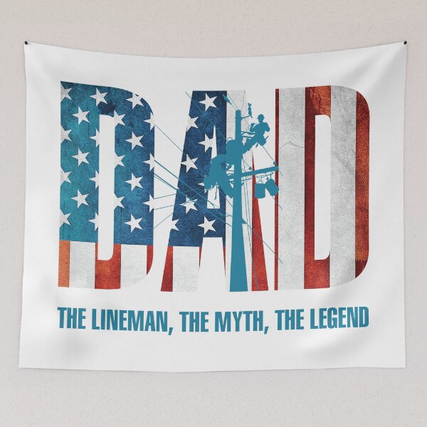 Item preview, Dad, The Lineman, The Myth, The Legend designed and sold by ip7s.