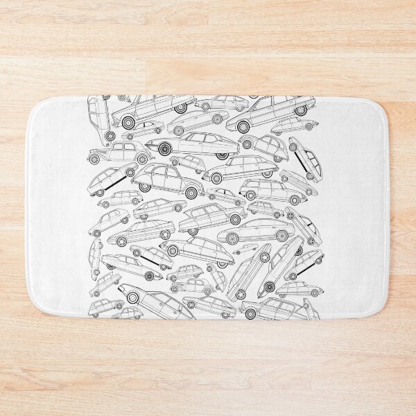 Item preview, Jumbled up Classic Ci troen Cars designed and sold by RJWautographics.