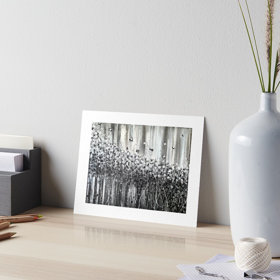 Silent Movie Art Board Print