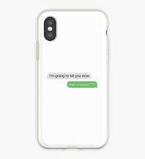 Wait what? iPhone Case