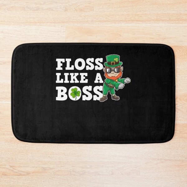 Item preview, St. Patricks Day Flossing Leprechaun designed and sold by 4tomic.