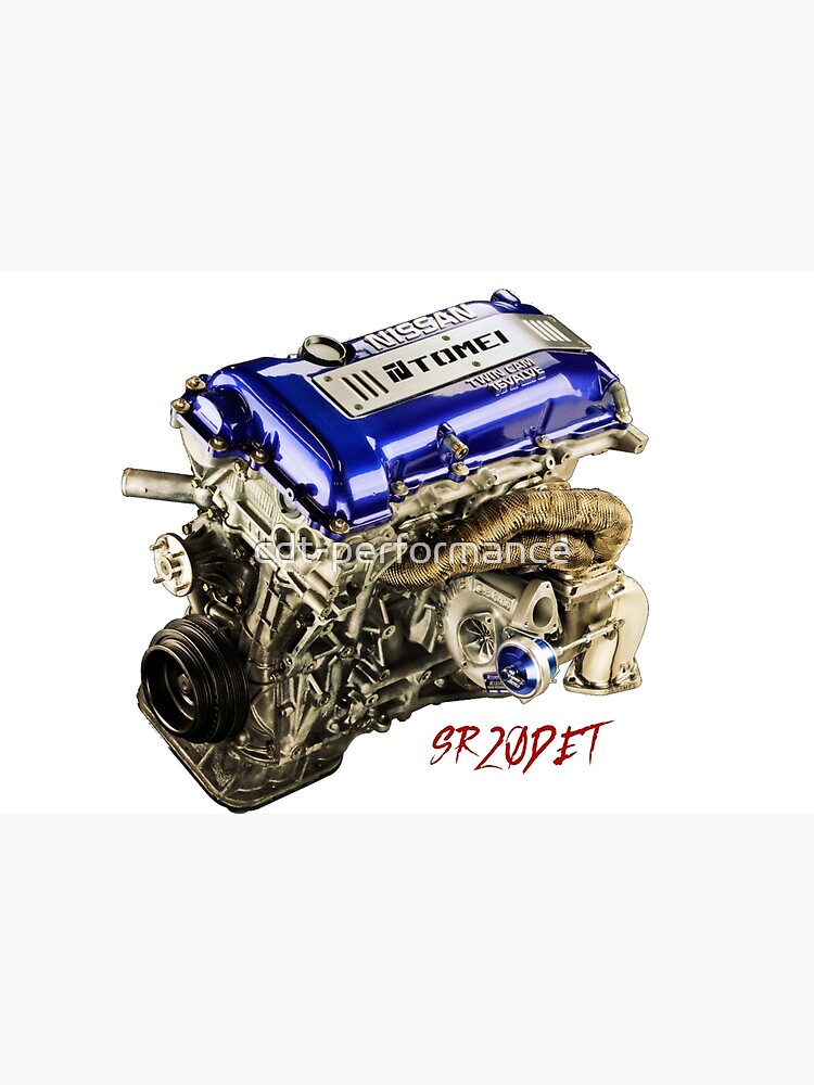 "JDM SR20DET Engine" Poster by cdtperformance Redbubble