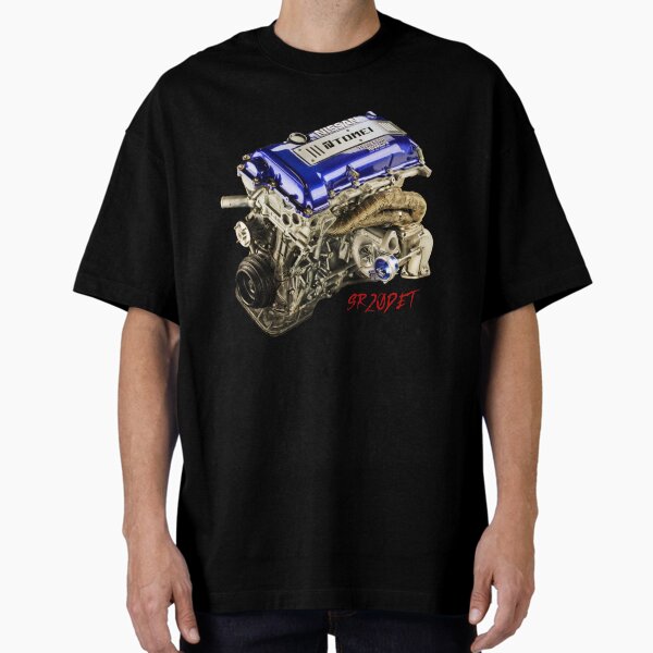 JDM SR20DET Engine Oversized T-Shirt