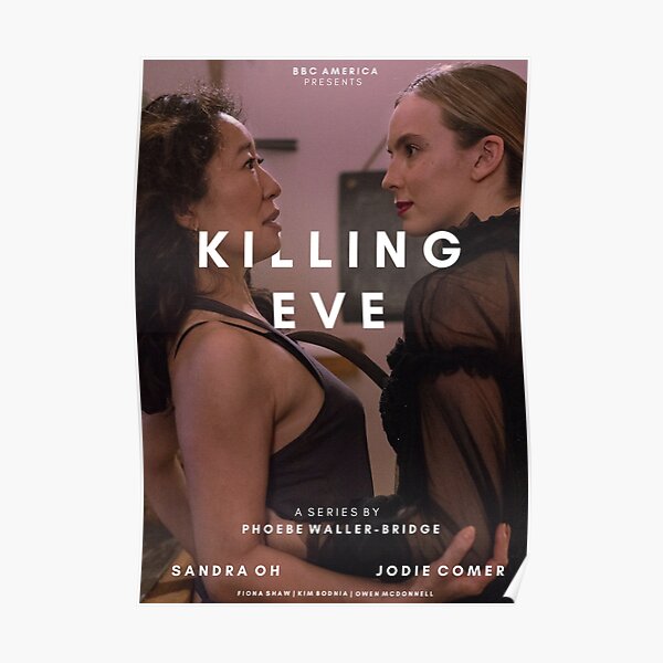 Killing Eve Title Post Póster