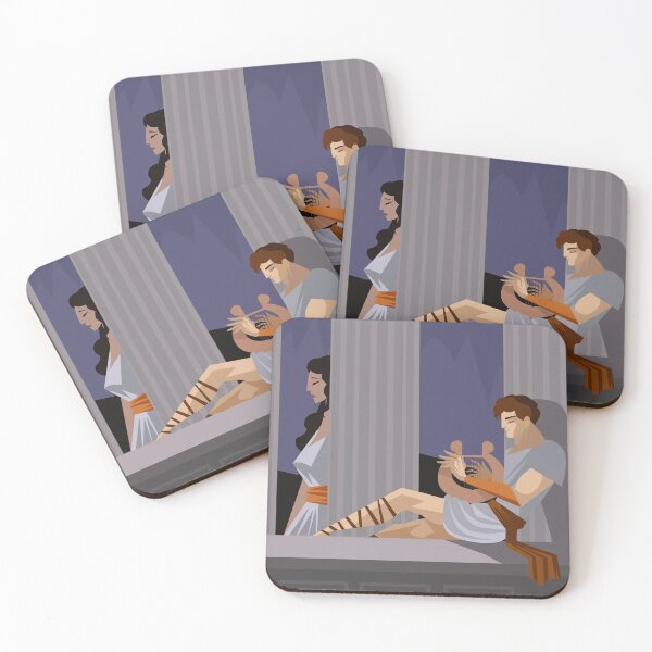 Item preview, orpheus playing the lyre and eurydice myth designed and sold by matintheworld ( delcarmat ).
