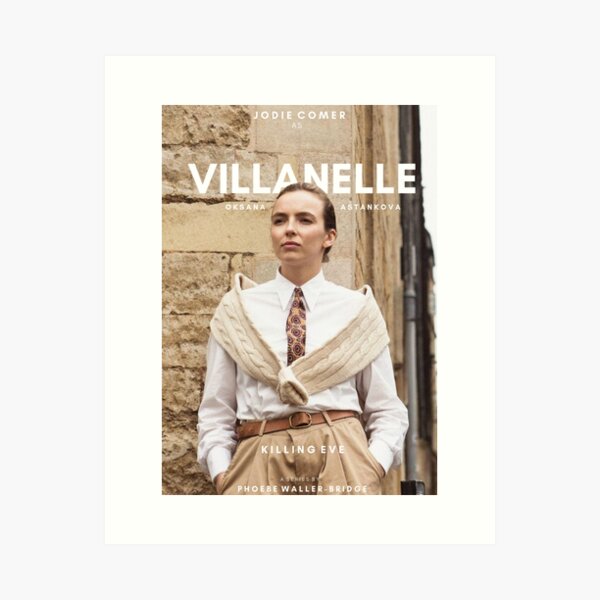 Villanelle design  Art Print