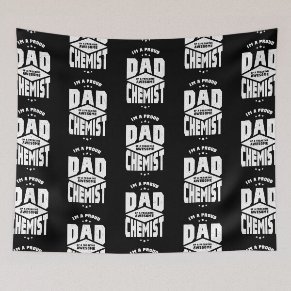 Item preview, Mens I'm A Proud Dad Of A Freaking Awesome Chemist - Dad Gift Funny Cool Fathers day designed and sold by DiogoCalheiros.