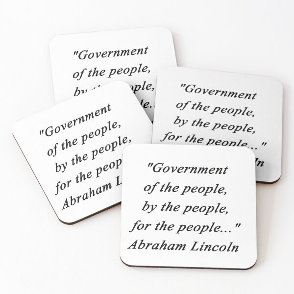 Item preview, Of the People - Abraham Lincoln designed and sold by CrankyOldDude.