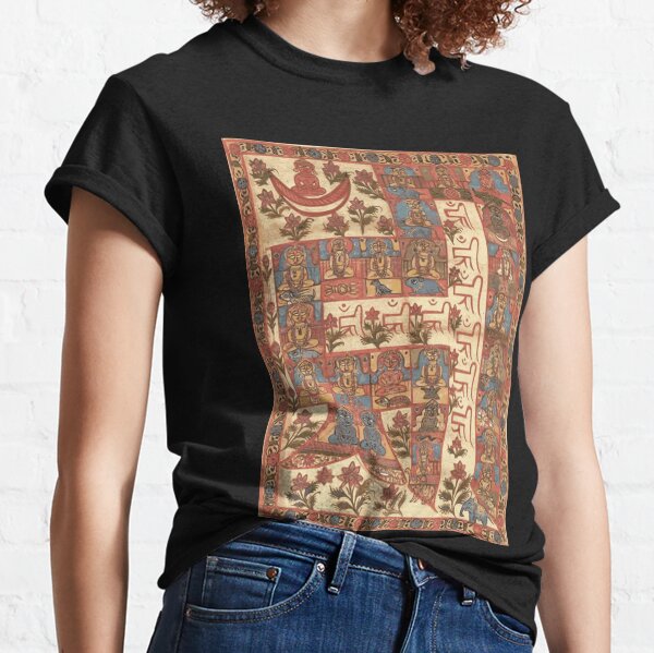 Jainism Hrim Tirthankaras Meditation Tantra Mandala Classic T-Shirt