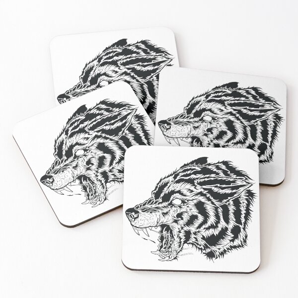Item preview, Wolf Tattoo designed and sold by SevenRelics.