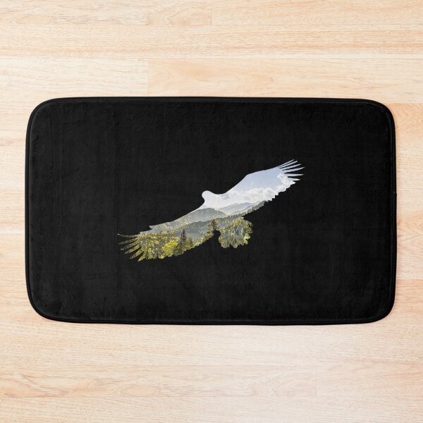Item preview, eagle, mountains, forest outdoor Panorama Gift designed and sold by Kuma518.