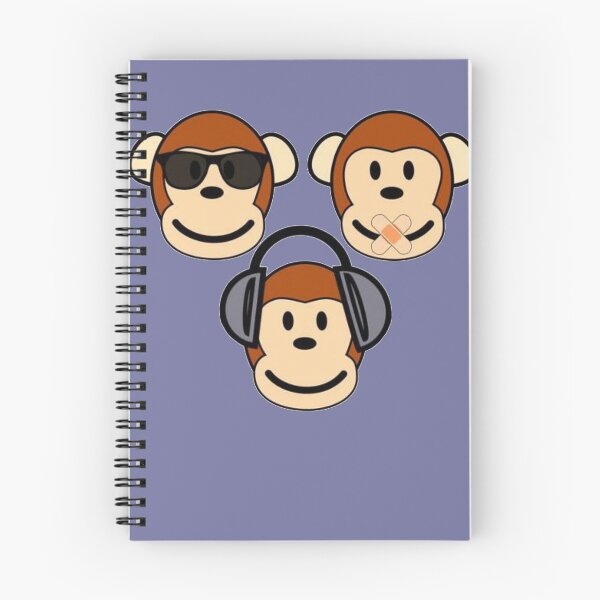 Item preview, Illustration of Cartoon Three Monkeys - See, Hear, Speak No Evil designed and sold by taiche.