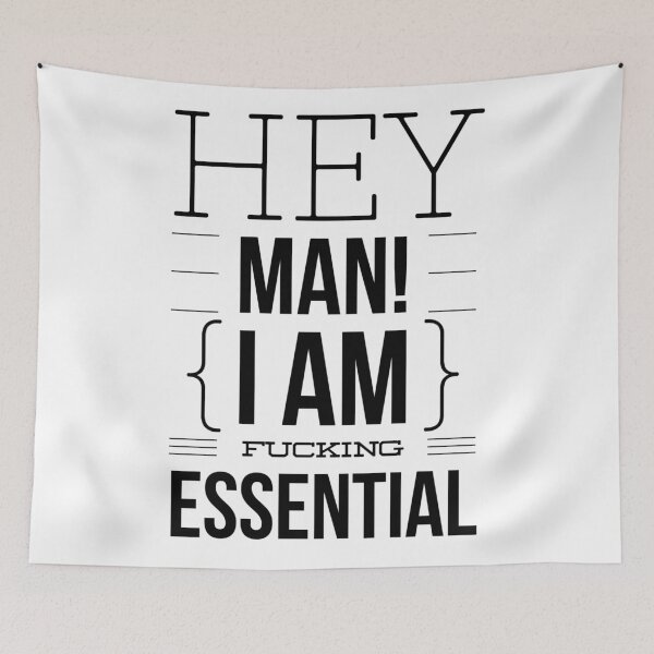 Item preview, Funny Essential Employee designed and sold by junaid ali.