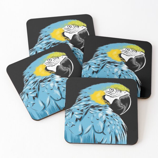 Item preview, Blue macaw designed and sold by albertocubatas.