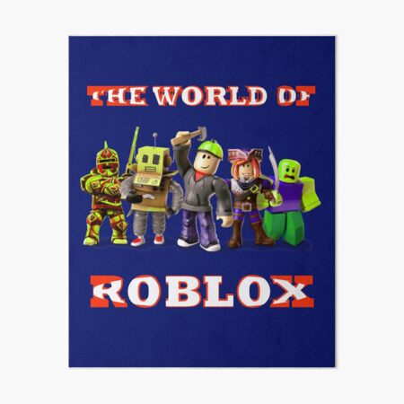 Bacon Boy From Roblox Art Board Print By Artsymaddie2020 Redbubble - best roblox players ever greeting card by springerrorlock