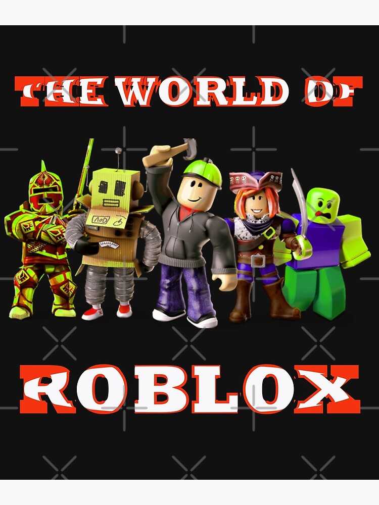 The World Of Roblox Greeting Card By Adam T Shirt Redbubble - the lion king poster roblox