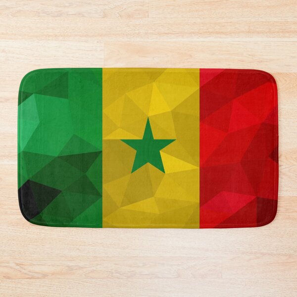 Item preview, Senegal Flag Geometric Art – Bold African Design designed and sold by OrangePoly.
