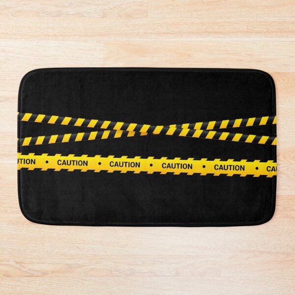 Item preview, Warning Tape Flat designed and sold by graphicmeyou.