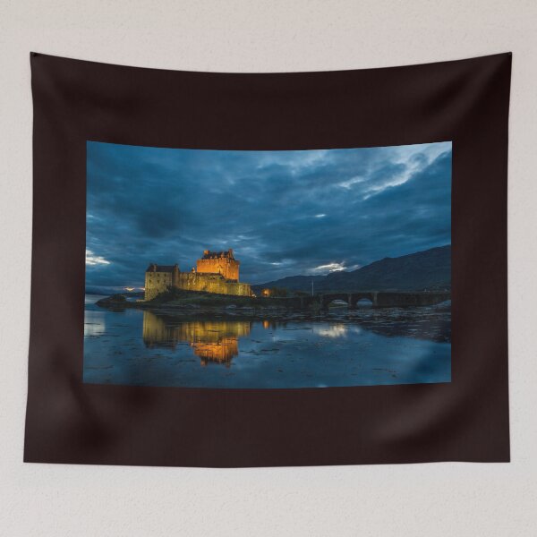 Item preview, Eilean Donan Night Reflection designed and sold by Paul Campbell  Photography.