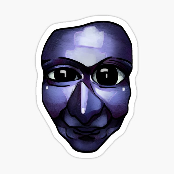 Ao Oni Sticker for Sale by folm