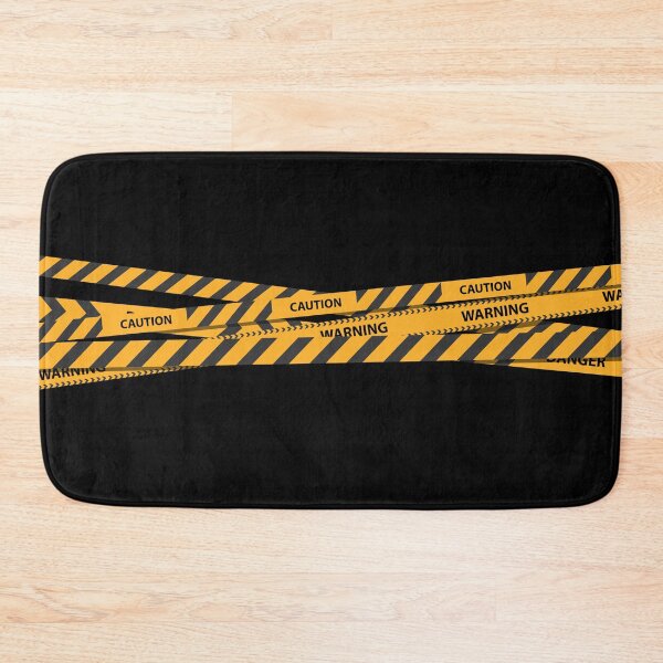 Item preview, Warning Tape Flat designed and sold by graphicmeyou.