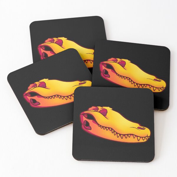 Item preview, Yellow alligator skull designed and sold by Galionne.