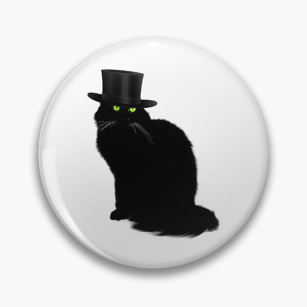 Item preview, Mystical Black Cat with Cool Black Hat designed and sold by vineeth.