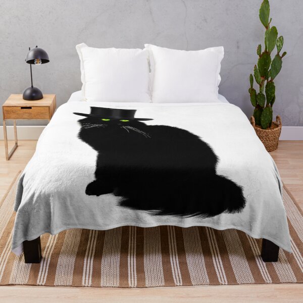 Item preview, Mystical Black Cat with Cool Black Hat designed and sold by vineeth.