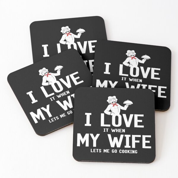 Item preview, I Love It When My Wife Lets Me Go Cooking designed and sold by SmartStyle.