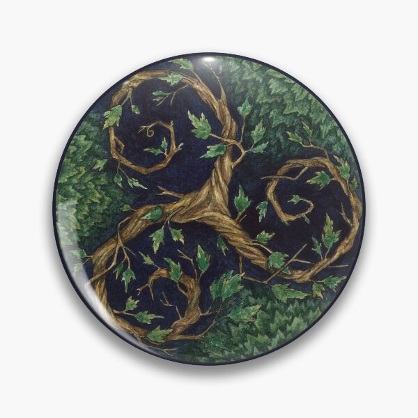 Item preview, Forest triskel watercolor designed and sold by irisen.