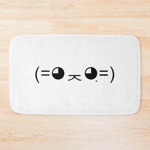 Item preview, Cat Cute Kaomoji Kawaii Japanese Emoji designed and sold by MasterKlaw.