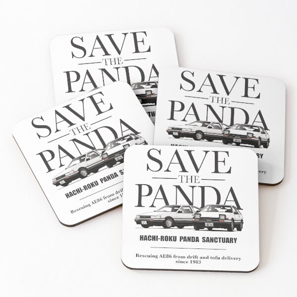 Item preview, Save the Panda AE86 designed and sold by 8800ag.