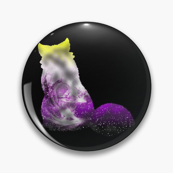 Item preview, Nonbinary Space Cat designed and sold by Zenlexi.