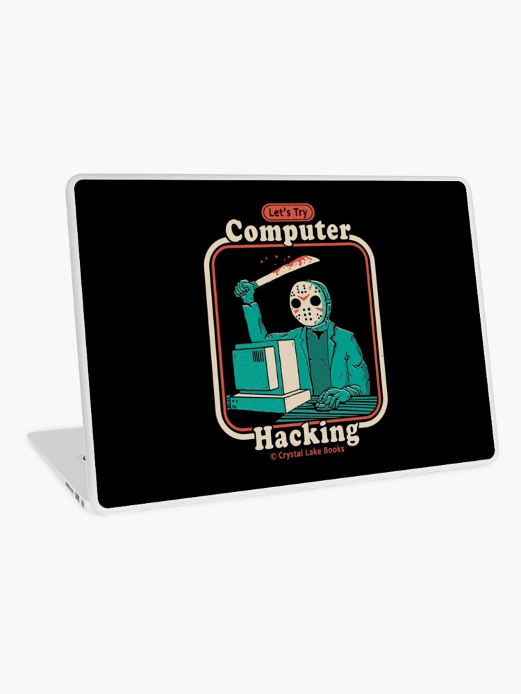 Thumbnail 1 of 2, Laptop Skin, Hacking For Beginners designed and sold by DinoMike.