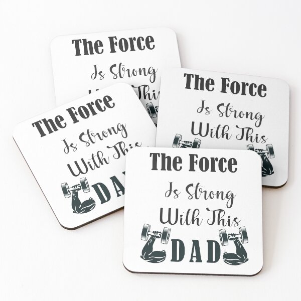 Item preview, The Force Is Strong With This Dad designed and sold by Bouchfashions.