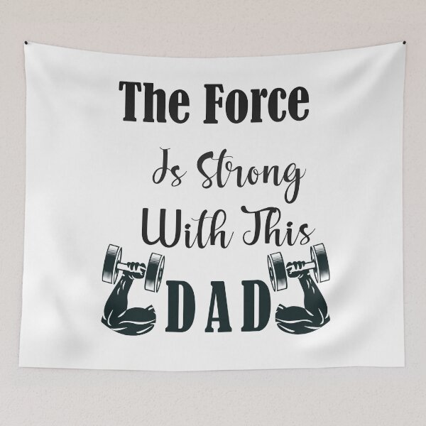 Item preview, The Force Is Strong With This Dad designed and sold by Bouchfashions.