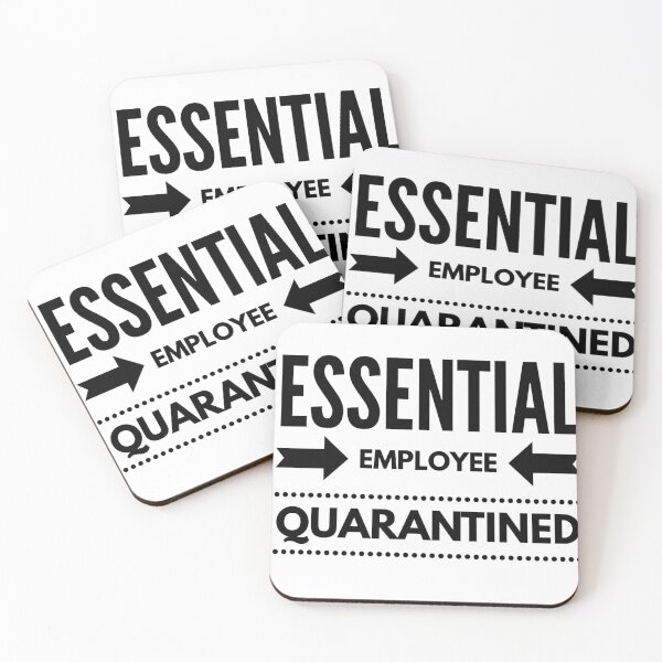 Item preview, Funny Essential Employee designed and sold by junaid ali.