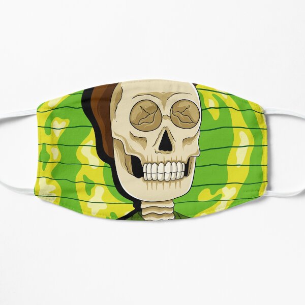 jerry rick and morty skull Mask
