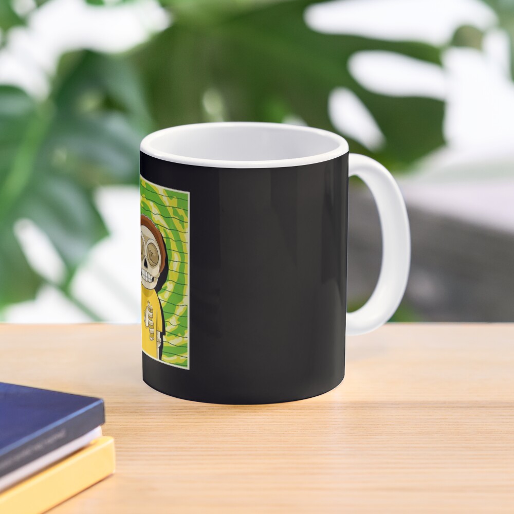 morty rick and morty skull Mug