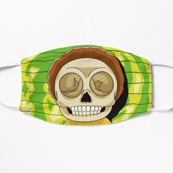 morty rick and morty skull Mask