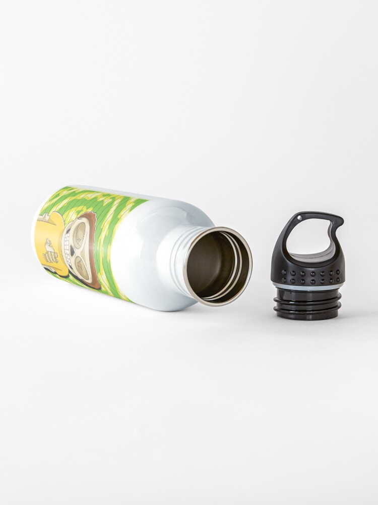 Alternate view of morty rick and morty skull Water Bottle