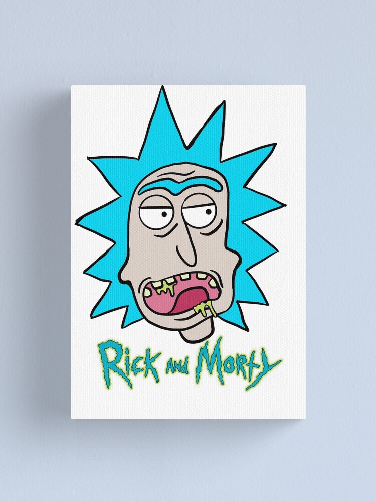 Alternate view of Slobber Rick Canvas Print